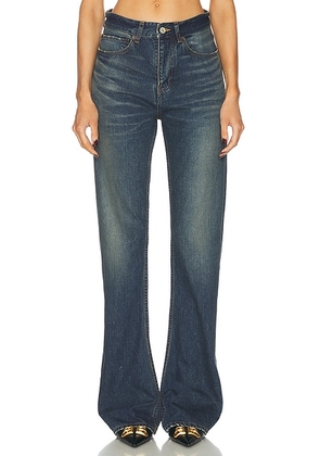 Balenciaga Bootcut Jeans in Deep Blue - Blue. Size XS (also in ).