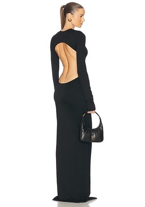 Eterne Stella Maxi Dress in Black - Black. Size XL (also in L).