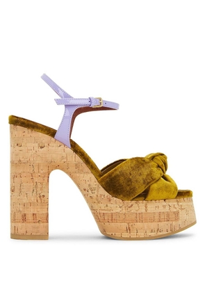 Saint Laurent Bianca Platform Sandals