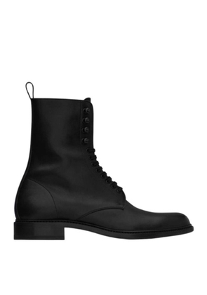 Saint Laurent Mens Black Base Black Boots