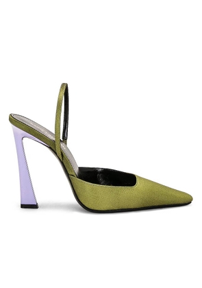 Saint Laurent Womens Tom Slingback Pumps