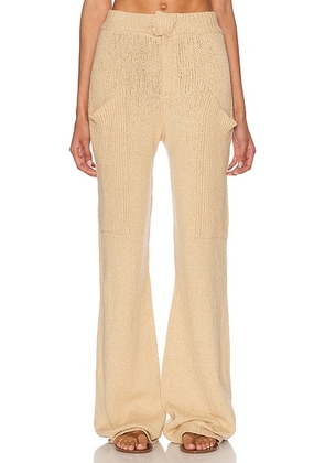 Aya Muse Soleil Pant in Butter - Beige. Size S (also in XS).