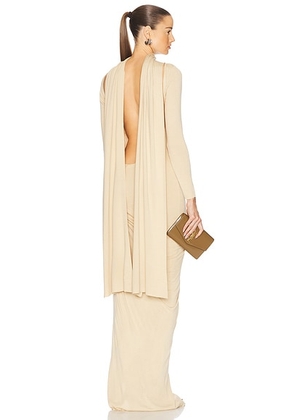 Aya Muse Vire Dress in Buttercream - Cream. Size M (also in S, L).