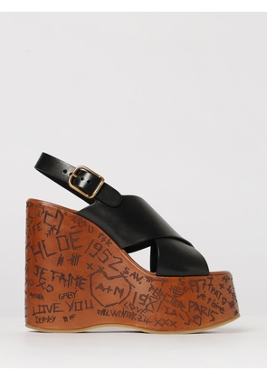 Heeled Sandal CHLOÉ Woman color Black