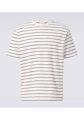 Frame Striped cotton jersey T-shirt