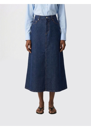 Skirt AMI PARIS Woman color Blue