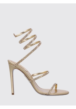 Heeled Sandal RENE CAOVILLA Woman color Gold