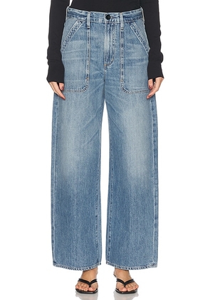 Citizens of Humanity Ayla Baggy Jeans in Zenith - Blue. Size 28 (also in 33).