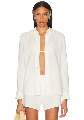 Eterne Constance Top in Ivory - Ivory. Size XL (also in ).