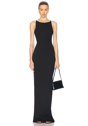 Eterne Iris Maxi Dress in Black - Black. Size M (also in L, S, XL, XS).