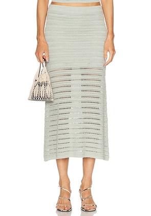 A.L.C. Lana Skirt in Cascade - Mint. Size M (also in L).