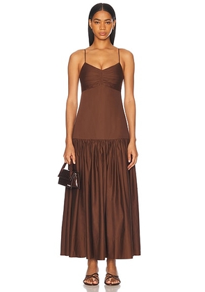 A.L.C. Harper Dress in Milk Chocolate - Chocolate. Size 4 (also in 0, 6).