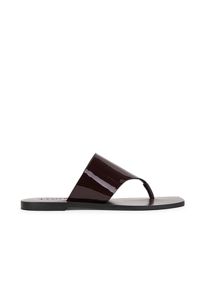 A.EMERY Paton Sandal in Bordeaux - Wine. Size 40 (also in 35).