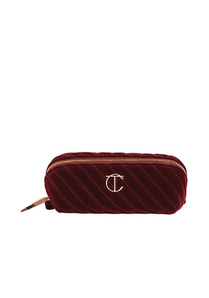 Charlotte Tilbury Velvet Bags Small Organizer Bag in N/A - Beauty: NA. Size all.