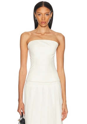 ALFIE Bustier Top in Creme - Cream. Size XS (also in ).