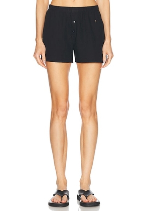 Eterne Jude Short in Black - Black. Size L (also in M, XL, XS).