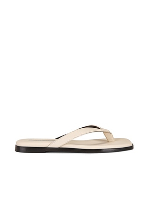 Emme Parsons Meta Sandal in Ivory Nappa - Ivory. Size 37 (also in 36, 41).