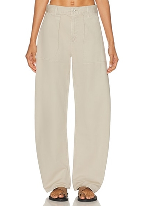 AGOLDE Sefton Pant in Comb - Taupe. Size 24 (also in 32, 34).