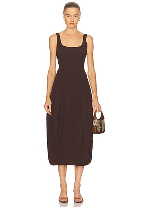 A.L.C. Veda Dress in Ganache - Brown. Size 4 (also in 0).