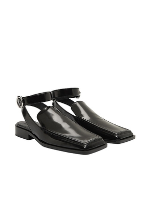 ALAÃA Loafer Sandal in Noir - Black. Size 37 (also in 36, 38, 40, 39, 41).