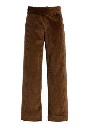 LA VESTE Riding Cotton Corduroy Pants - Moda Operandi