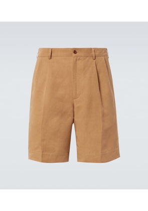 Rubinacci Pleated Bermuda shorts