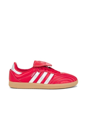Adidas Originals Samba LT Sneaker in Better Scarlet & Silver Metallic - Red. Size 6.5 (also in 10, 6, 7.5, 8, 8.5, 9, 9.5).