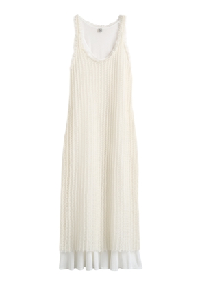 Toteme Mohair-Blend Knit Midi Dress - Moda Operandi