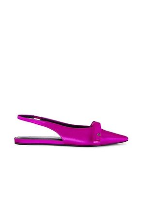 Balenciaga Nano Bow Slingback in Pink & Silver - Pink. Size 37 (also in 36, 38).