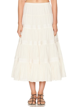 Alexis Liotta Skirt in Alabaster - Ivory. Size M (also in XS, S, L).