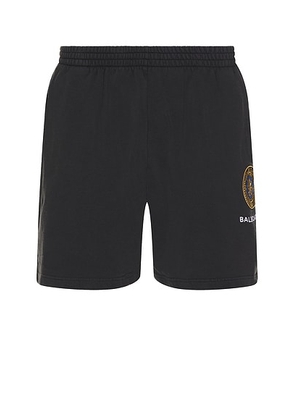 Balenciaga Shorts in Faded Washed Black - Black. Size S (also in ).