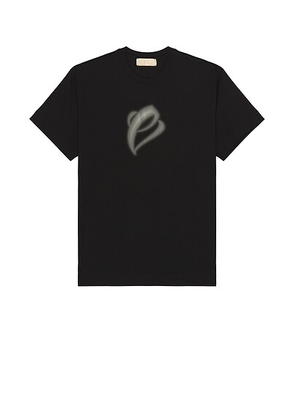 Etai LA 3D Print Dot Brust E Tee in Black - Black. Size M (also in L, S).