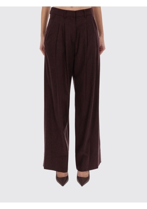 Pants PT TORINO Woman color Burgundy