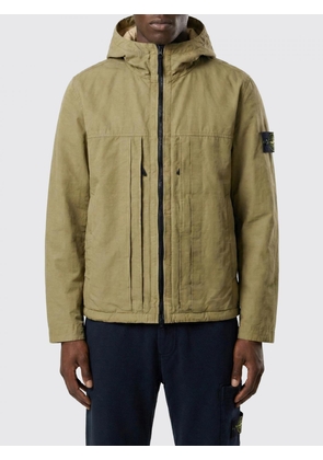 Coat STONE ISLAND Men color Green