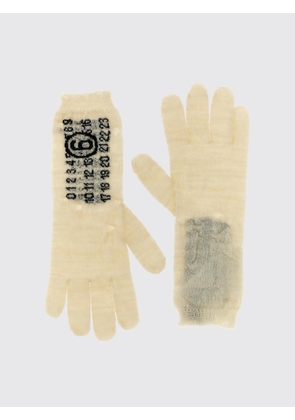 Gloves MM6 MAISON MARGIELA Woman color White