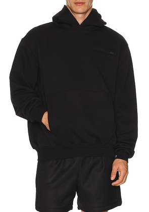 Etai LA 3D Print Mechanical E Hoodie in Black - Black. Size M (also in L, S, XL/1X).