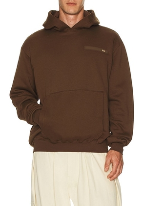 Etai LA 3D Print Mechanical E Hoodie in Brown - Brown. Size M (also in L, S, XL/1X).