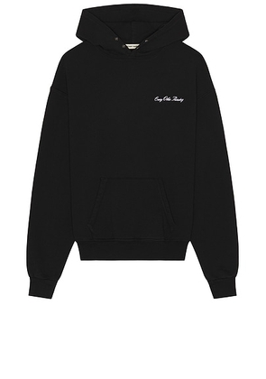 Every Other Thursday Every Other Double Snap Hoodie in Black - Black. Size M (also in L, S).