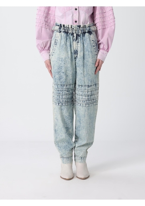 Jeans ISABEL MARANT ETOILE Woman color Gnawed Blue