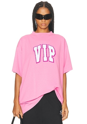 Balenciaga Oversized T-shirt in Baby Pink - Pink. Size 3 (also in 1, 4).
