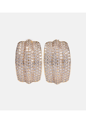 Self-Portrait Crystal-embellished earrings