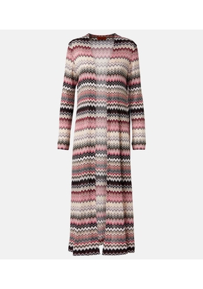 Missoni Zig Zag lame cardigan