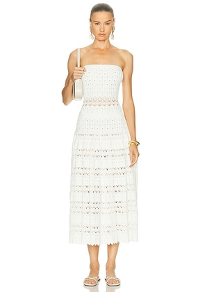 Alexis Payge Dress in White - White. Size XS (also in S, L).