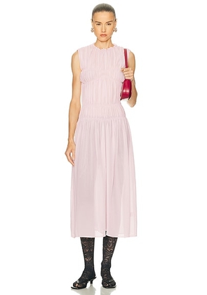 Beaufille Monroe Dress in Pale Pink - Blush. Size M (also in XS, S, L).