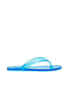 Ancient Greek Sandals Jelly Flip Flop in Blue - Blue. Size 37 (also in 36, 39, 40, 41).