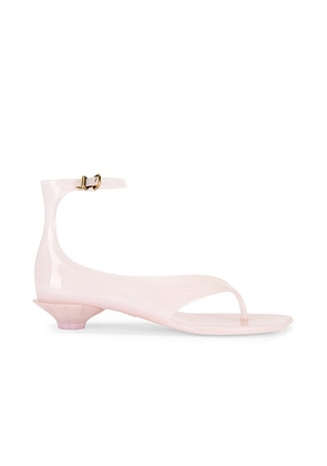 Chloe Jelly Sandal in Blush Pink - Blush. Size 38 (also in 37, 40).