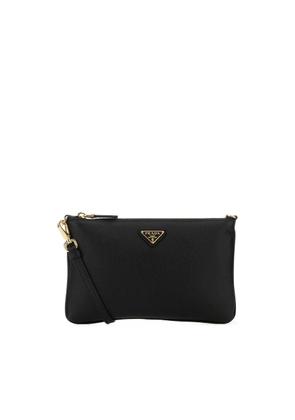 Prada Black Leather Crossbody Bag