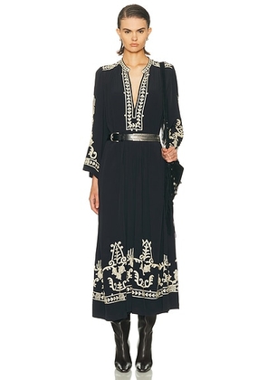 Isabel Marant Etoile Feliana Dress in BLACK - Black. Size 34 (also in ).