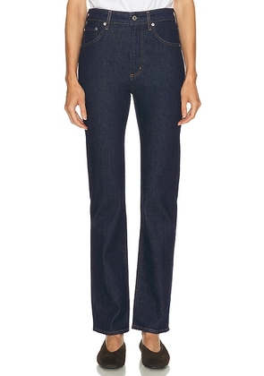 Citizens of Humanity Zurie Straight Leg Jeans in Helia - Blue. Size 23 (also in 24, 25, 26, 27, 30, 31, 33, 34).