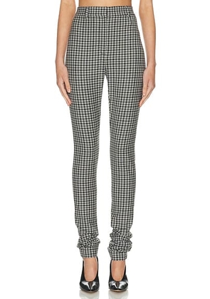 Acne Studios Peysh Check Pant in Multi Grey - Grey. Size 36 (also in 34).